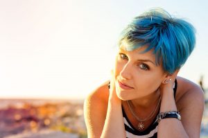 Argan Oil Hair Care Treatment-blue